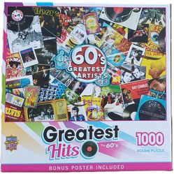 MasterPieces 1000 Piece Jigsaw Puzzle, Greatest Hits of the 60s ..