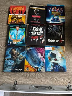 Blu-ray Steelbook Collection – Lot of 9 Movies