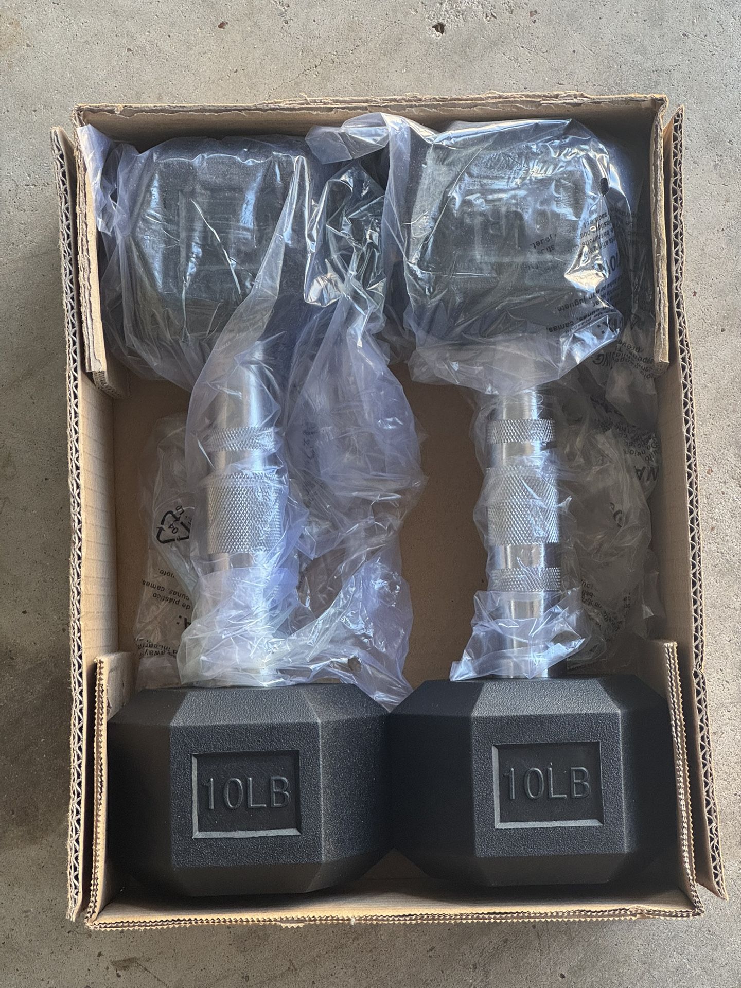 Brand New 10 lb Dumbbells