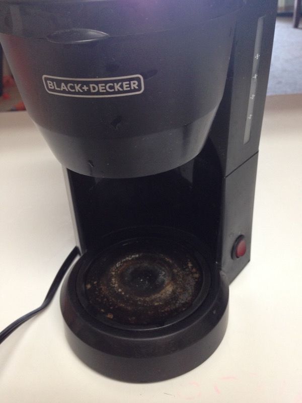 black and decker coffee maker works perfectly