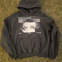 Destroy Lonely Concert Merch Hoodie Size XL