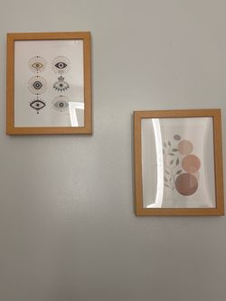 Warm Boho Botanical  Set - 2Framed Prints