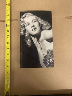 faux marilyn monroe book/hiding place