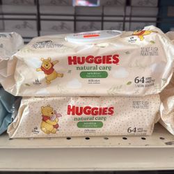 Huggies Wipes $2.50 Each 