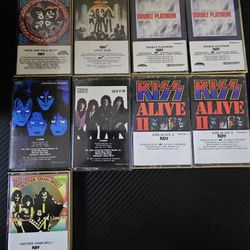 Kiss Cassette Tapes 