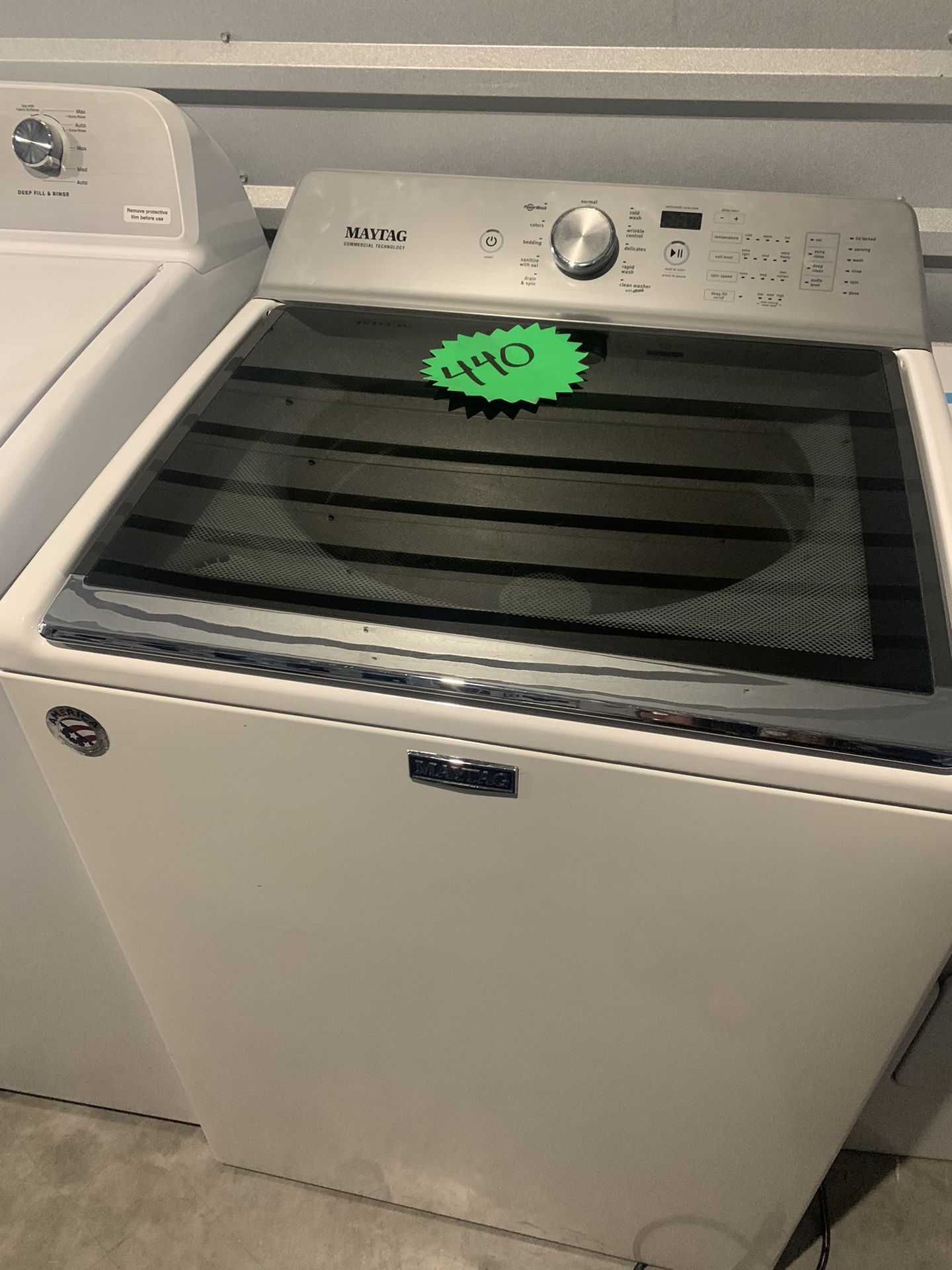 Like-New Maytag Washing Machine - $400