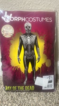 Day of The Dead- Adult Costume XL