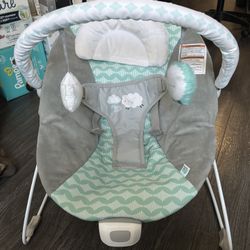 Ingenuity Cradling Vibrating Baby Bouncer - Soothing Seat with Toy Bar