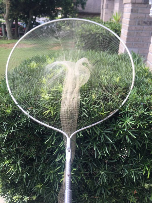 Shrimp net with long adjustable pole for Sale in Deltona, FL OfferUp