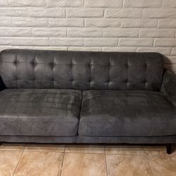 Long Grey Couch 