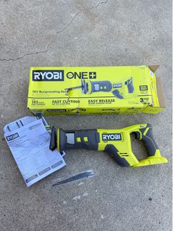 RYOBI ONE+ 18V Cordless Reciprocating Saw (Tool Only)
