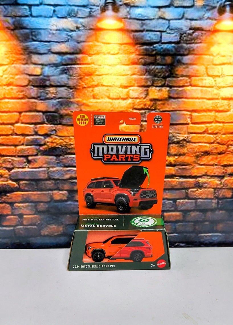 2025 Matchbox Moving Parts #29 2024 Toyota Sequoia TRD PRO SOLAR OCTANE