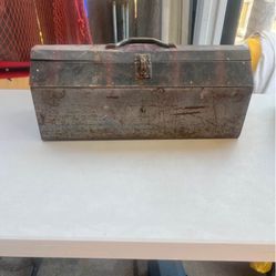 Vintage Metal Toolbox