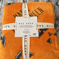 Rae Dunn Halloween blanket 