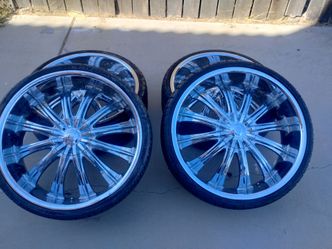 22 inch Borghini Rims...O.B.O