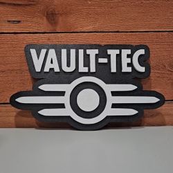 Fallout Vault-Tec Wall Sign