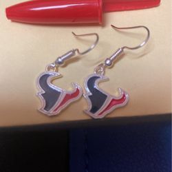 Houston Texans Earrings 