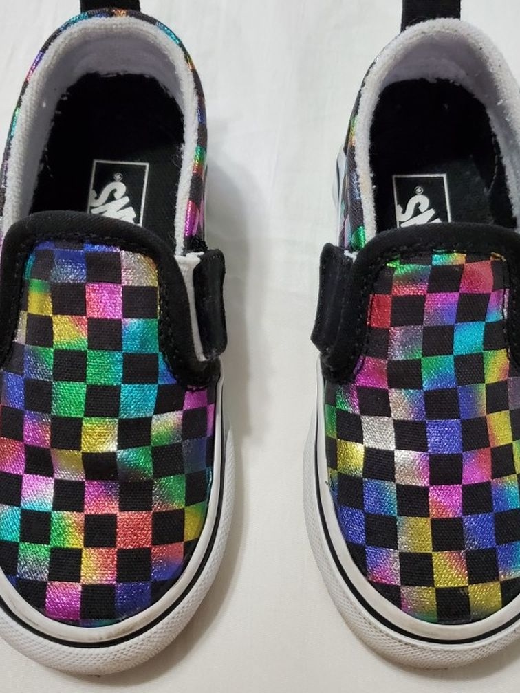 Toddlers Size 7 Vans