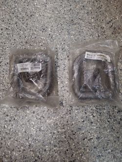 1" Weld On D rings pair