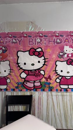 Hello Kitty Bday Banner 