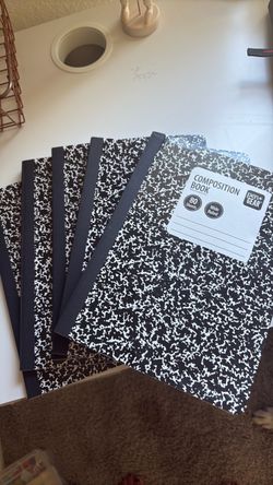 Pen+Gear Composition Notebooks Wide Ruled 6-Pack