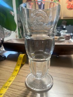 Milkshake cups glass vintage