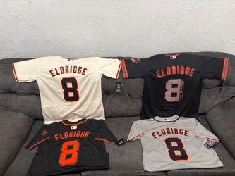 SF Giants Bryce Eldridge jerseys