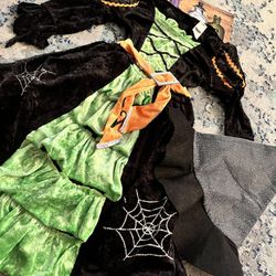 Girl Witch Costume Size 3T