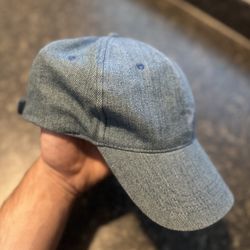 Blue Denim Adjustable Cap