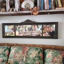 Antique MANTLE MIRROR