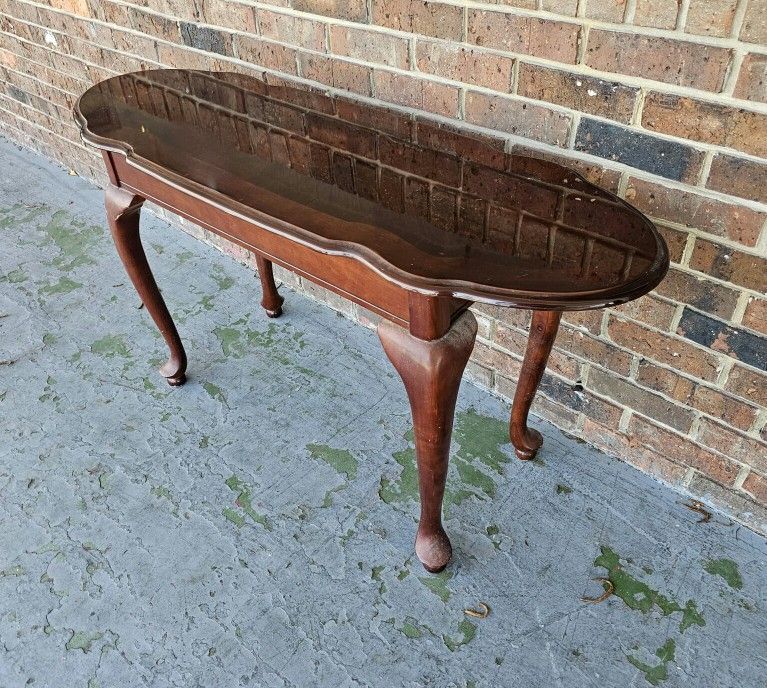 Vintage Antique Entry Sofa Console Table