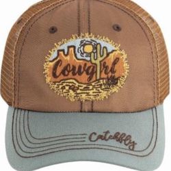 New Woman’s Cowgirl Baseball Hat