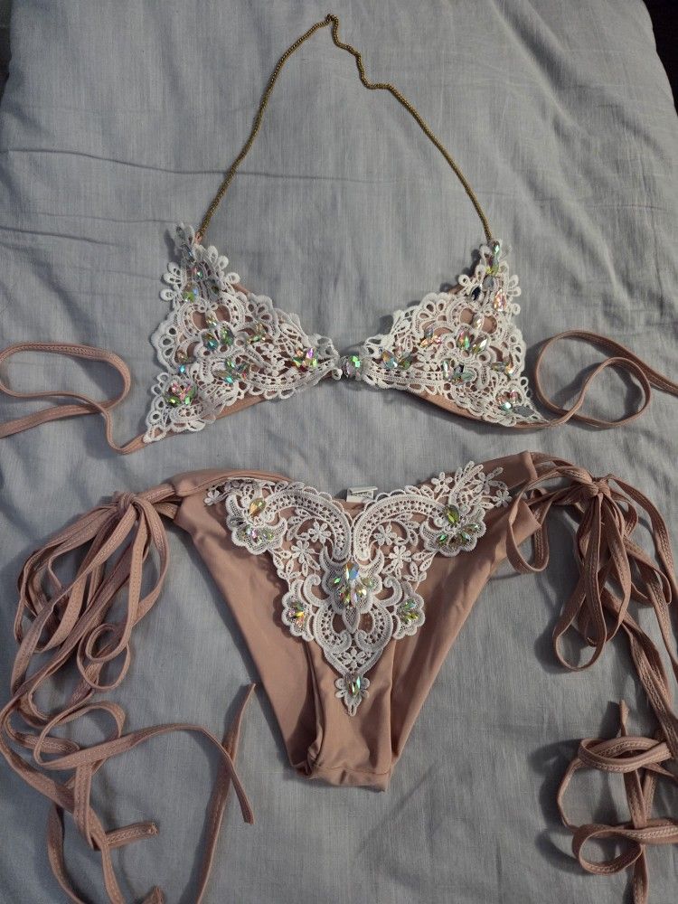 New Sexy Handmade Bikini Set