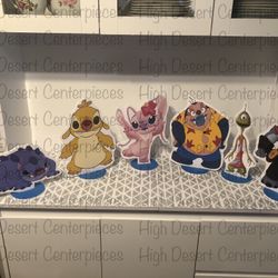 Lilo And Stitch Centerpieces And Name Display