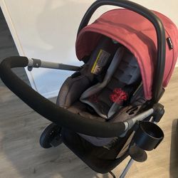 Newborn Stroller/ Carrier Car seat Combo