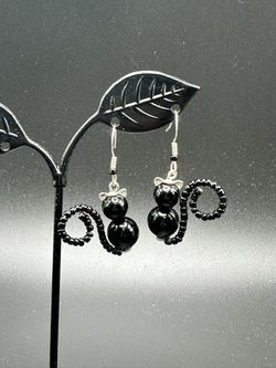 Black Cat Earrings