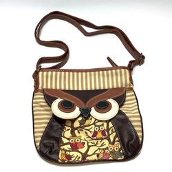 Womens Handbag, Owl {2910}.[Parma]