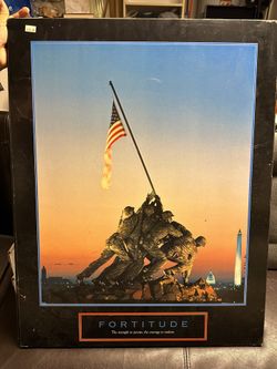 3 Military Picture Frames
