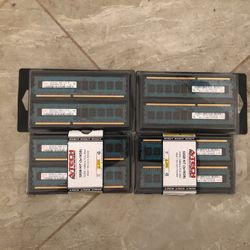 8x 4GB DDR3 10600 Registered ECC RAM