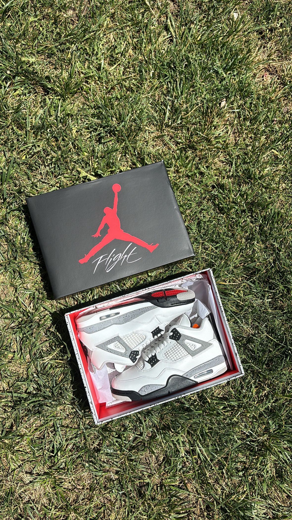 Jordan 4 White Cement Size 11