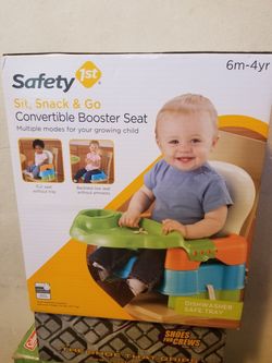 Convertible booster seat