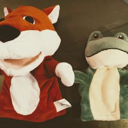 My First Puppet Frog & Dog Bee Happy