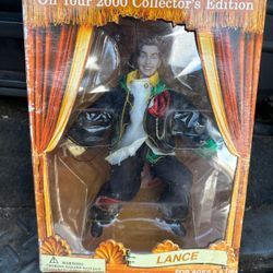NSYNC On Tour 2000 Collector's Edition Lance Bass Marionette Doll. 