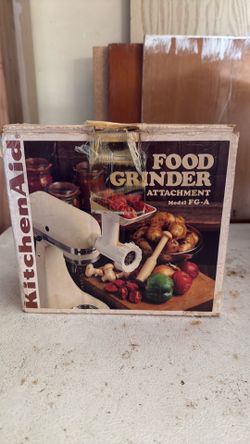 Kitchen Aid Food grinder attachment