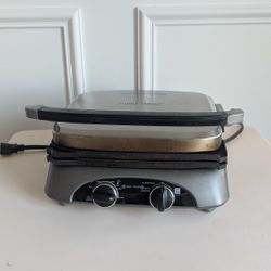Farberware 4-in-1 Grill / Griddle, Double Sided Plates, S6205