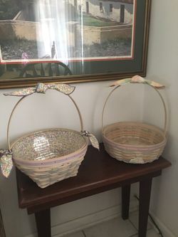 Longaberger Easter 🐣 baskets