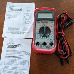 Craftsman Multimeter