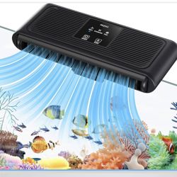 Aquarium Chiller Fan, Fish Tank Cooling Fans Aquarium Cooler with 3 Speed Modes, Water Chiller for Axolotl Tank 