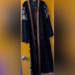 Thob cardigan Palestinian Style / Abaya 