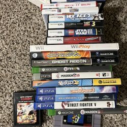 Nintendo Xbox PlayStation super Nintendo video games